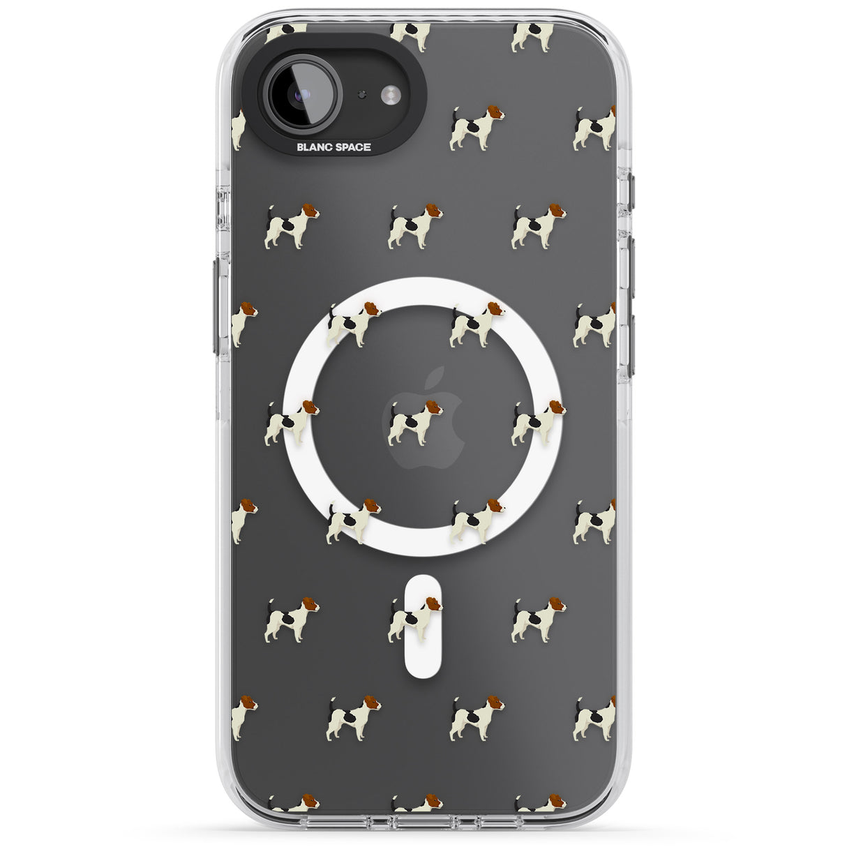 Jack Russell Terrier Dog Pattern Clear
