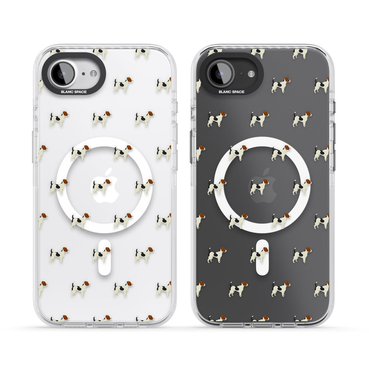 Jack Russell Terrier Dog Pattern Clear