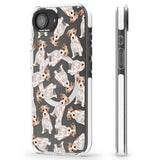 Wirehaired Jack Russell Watercolour Dog Pattern