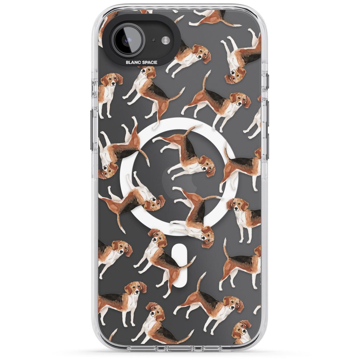 Beagle Watercolour Dog Pattern
