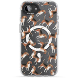 Beagle Watercolour Dog Pattern
