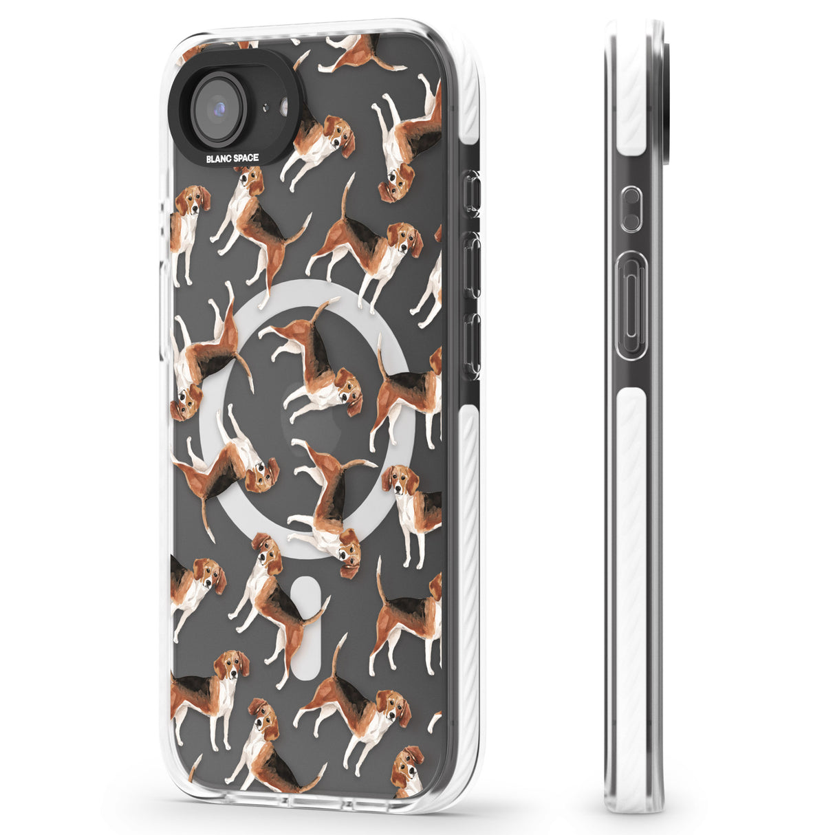 Beagle Watercolour Dog Pattern