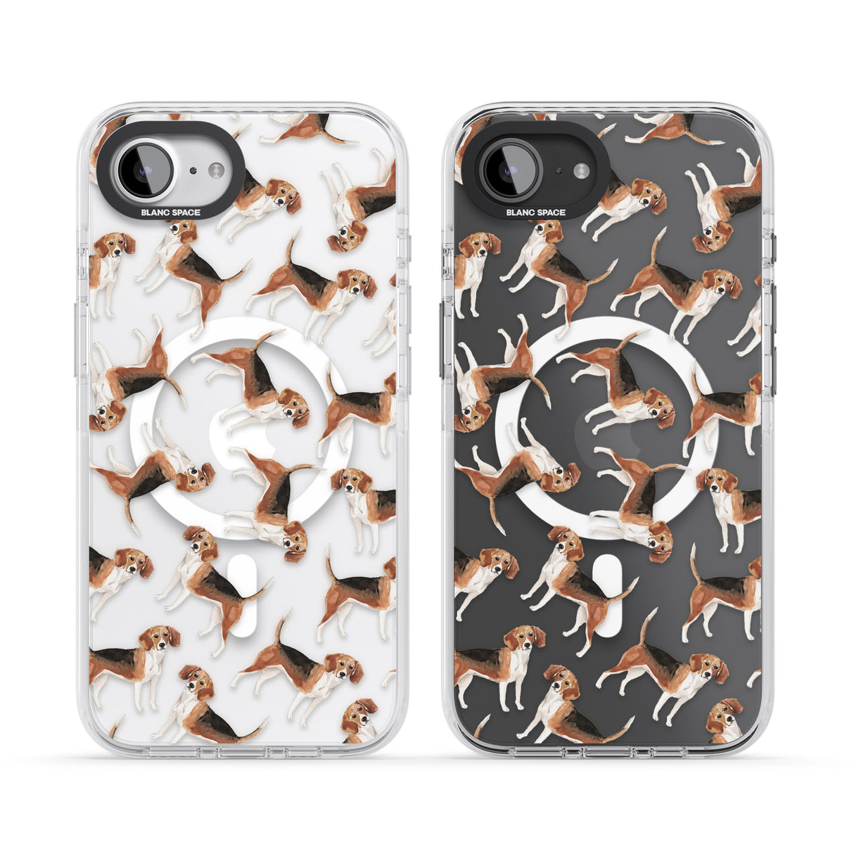 Beagle Watercolour Dog Pattern