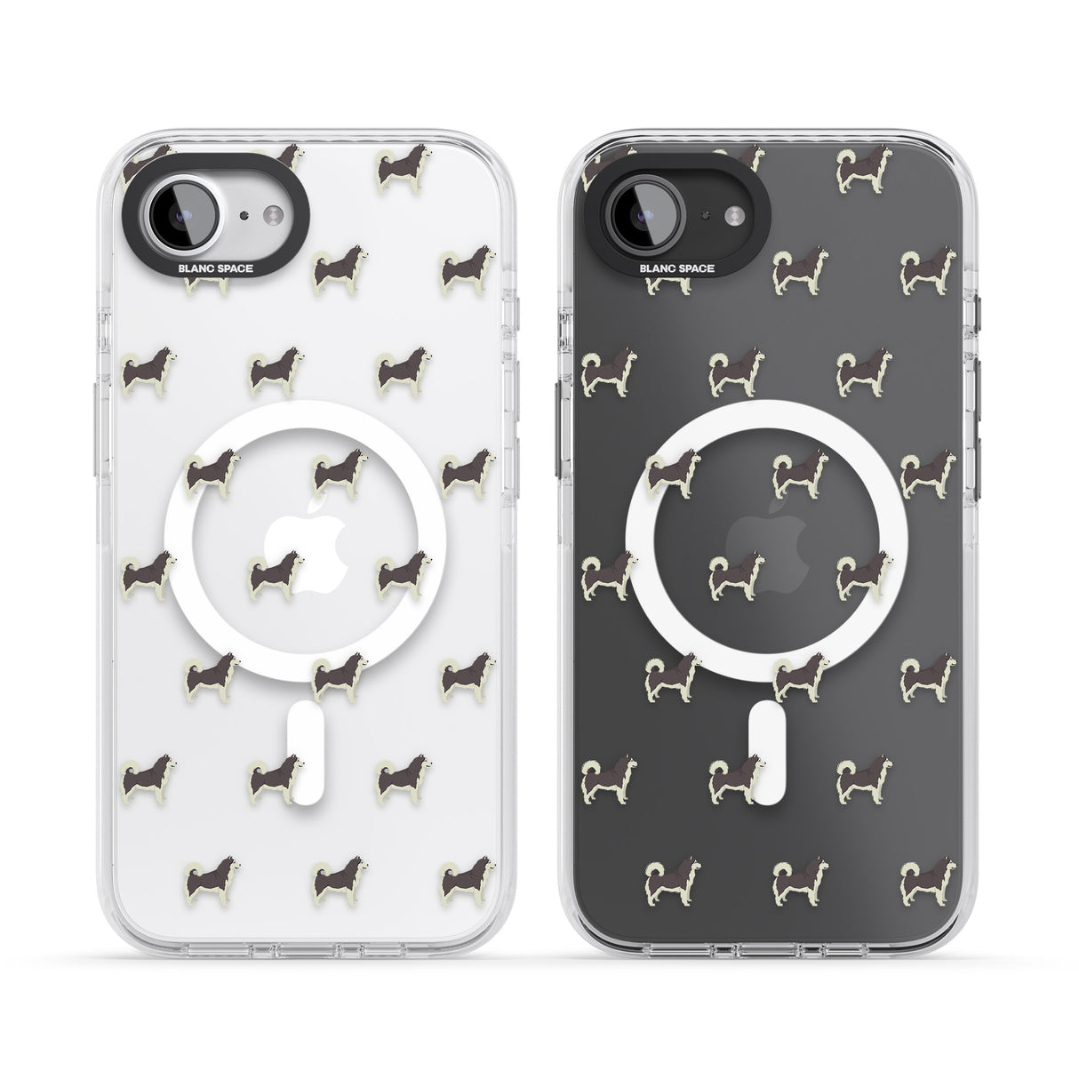 Alaskan Malamute Dog Pattern Clear