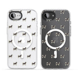 Alaskan Malamute Dog Pattern Clear