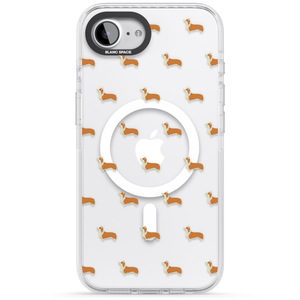 Pembroke Welsh Corgi Dog Pattern Clear