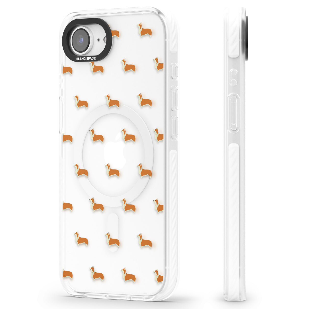 Pembroke Welsh Corgi Dog Pattern Clear