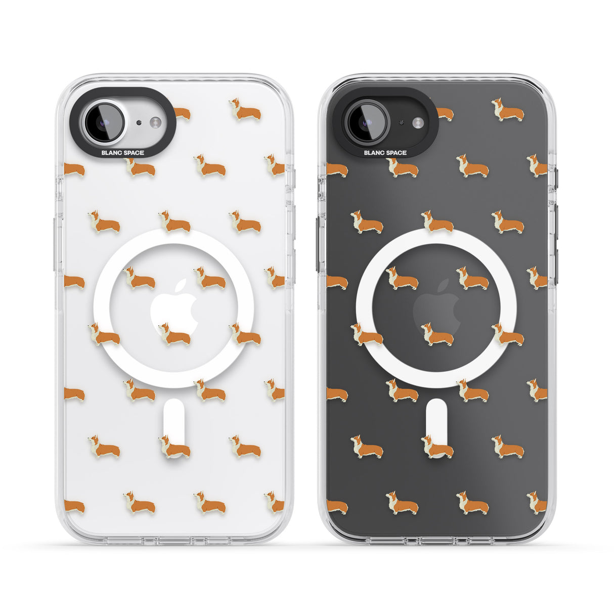 Pembroke Welsh Corgi Dog Pattern Clear