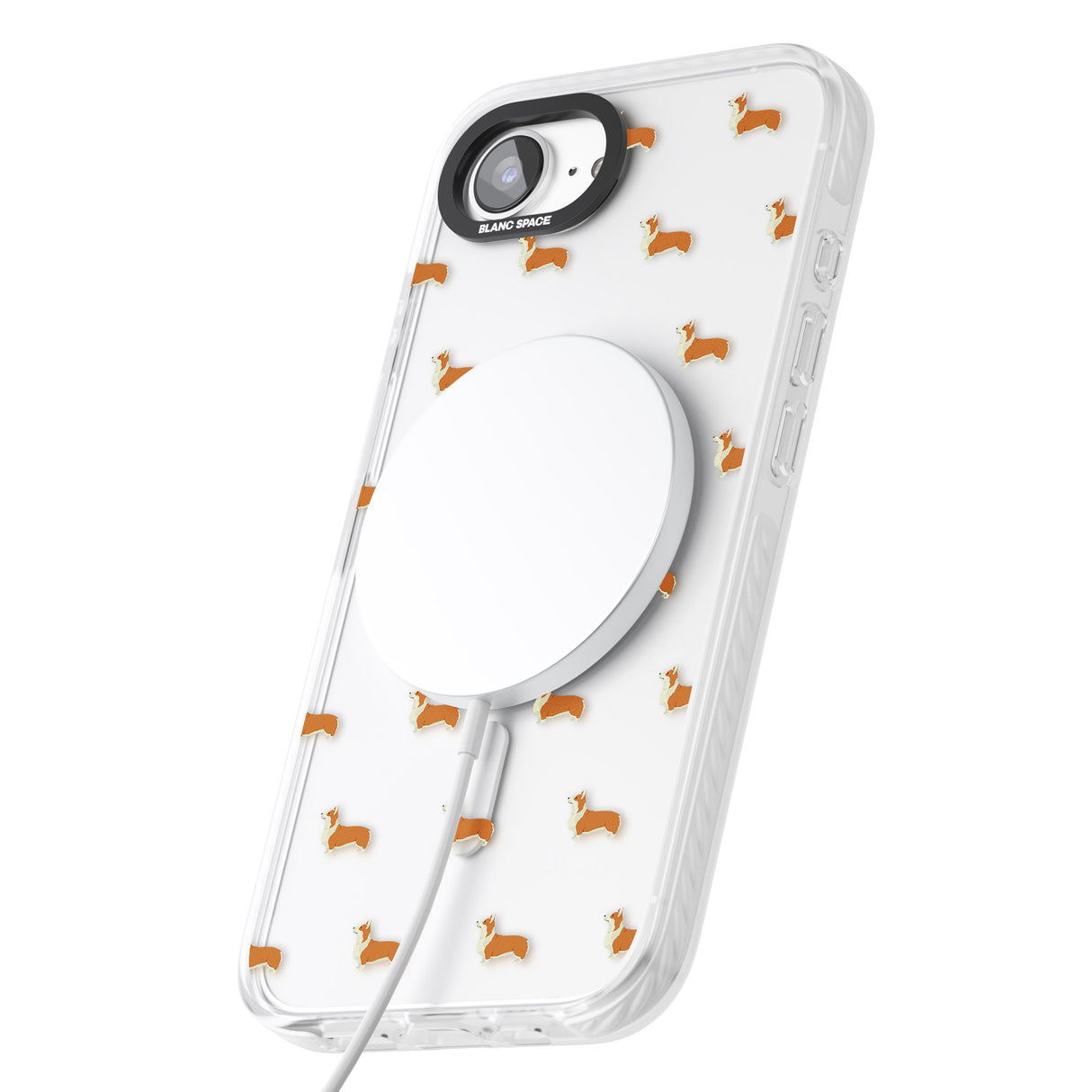 Pembroke Welsh Corgi Dog Pattern Clear