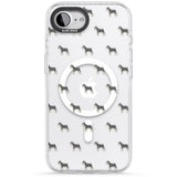 Schnauzer Dog Pattern Clear