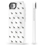 Schnauzer Dog Pattern Clear