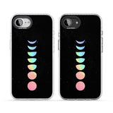 Pastel Moon Phases