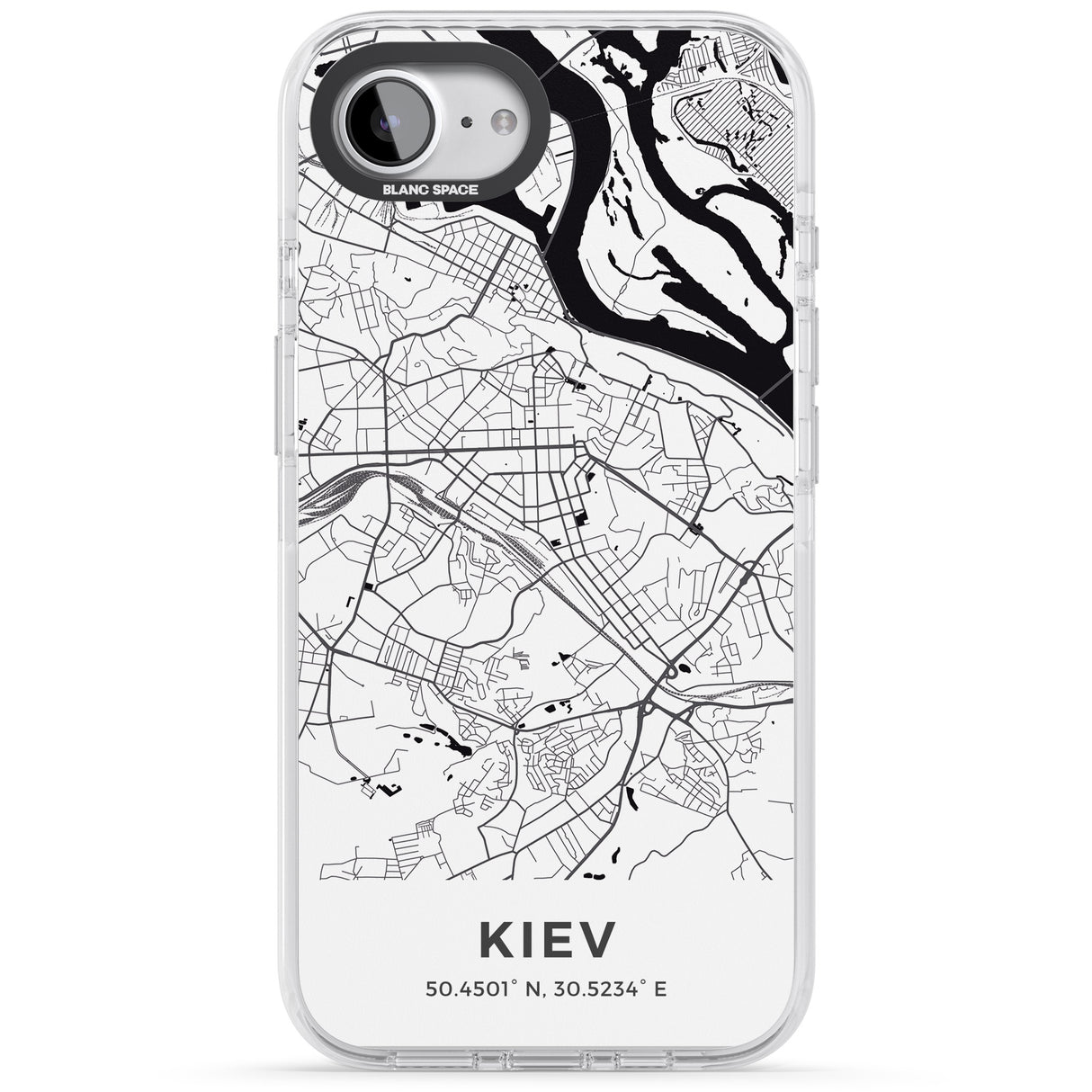 Map of Kiev, Ukraine