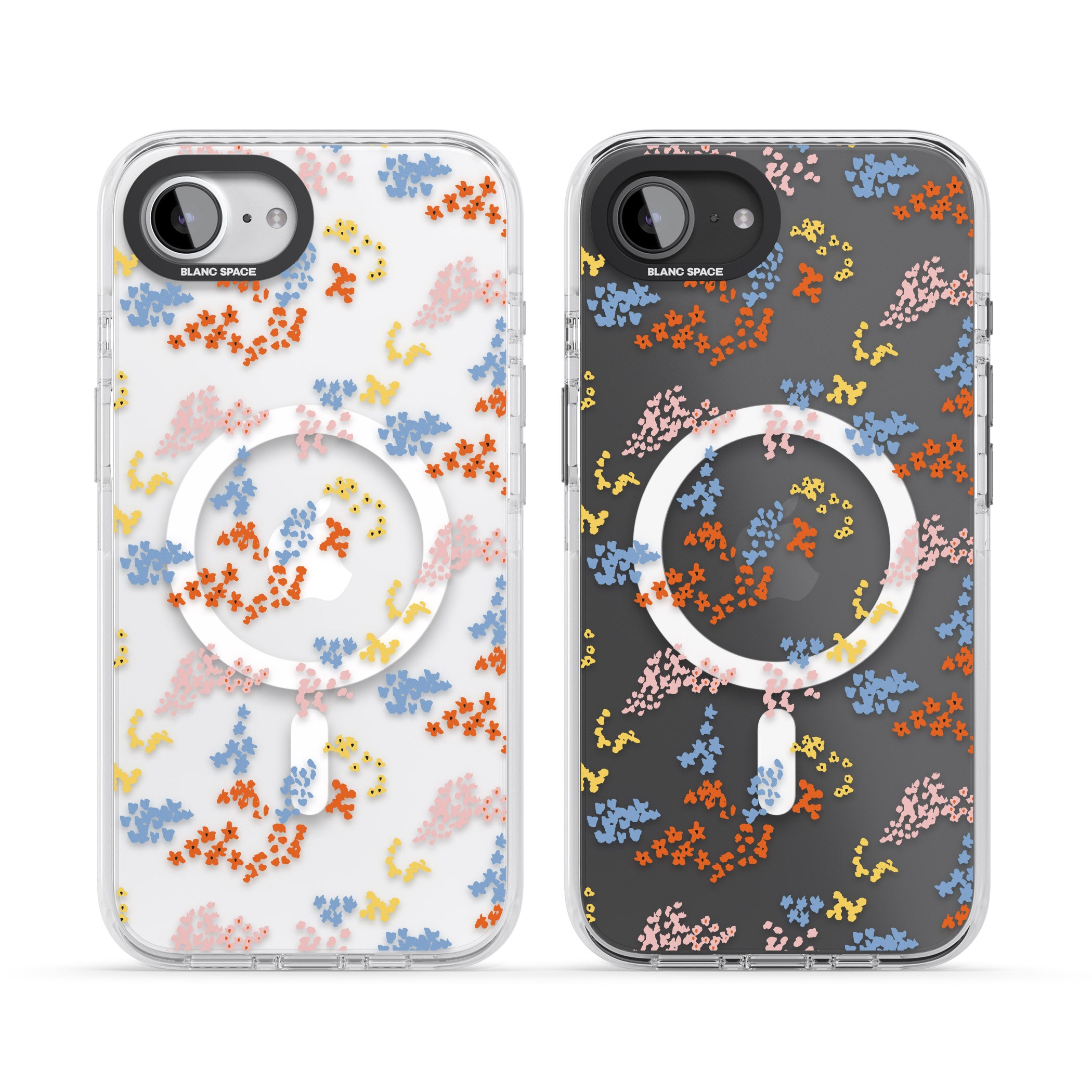 Floral Confetti: Transparent Delight