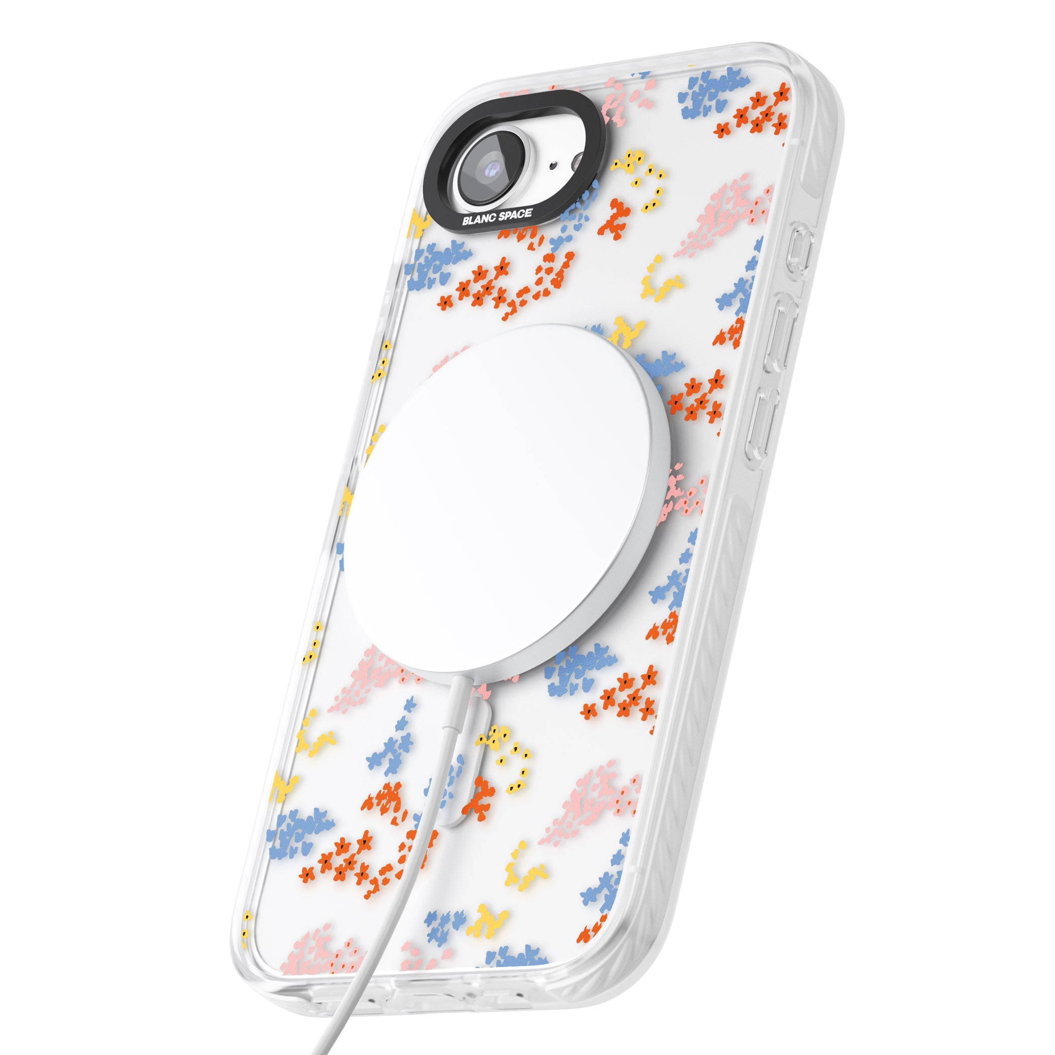 Floral Confetti: Transparent Delight
