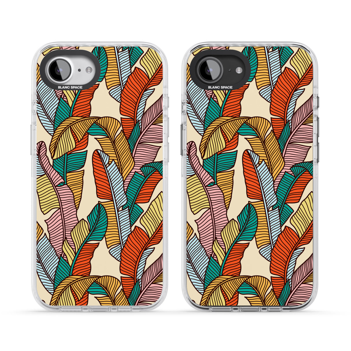 Pastel Palm Leaves