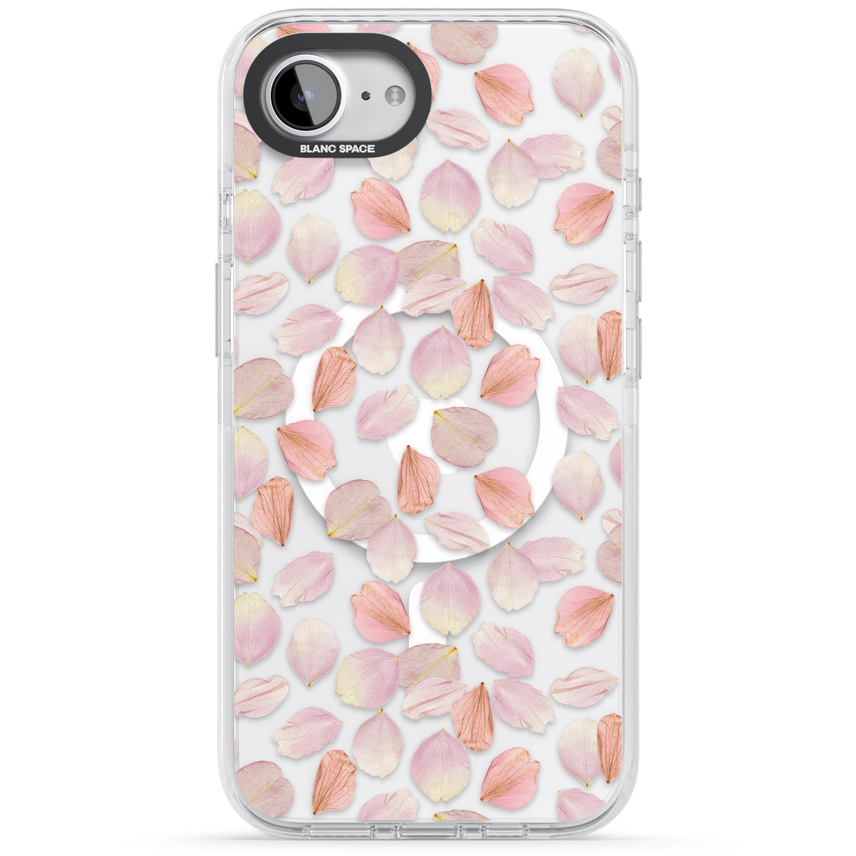 Pink Petals Transparent Design