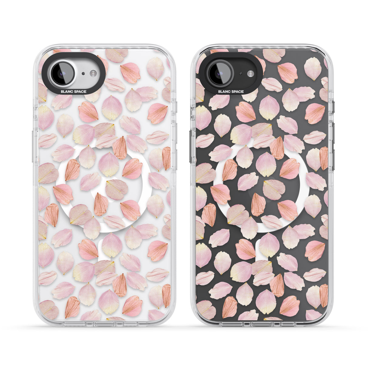 Pink Petals Transparent Design