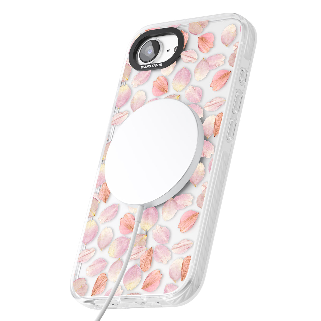 Pink Petals Transparent Design