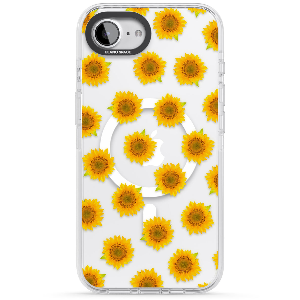 Sunflowers Transparent Pattern