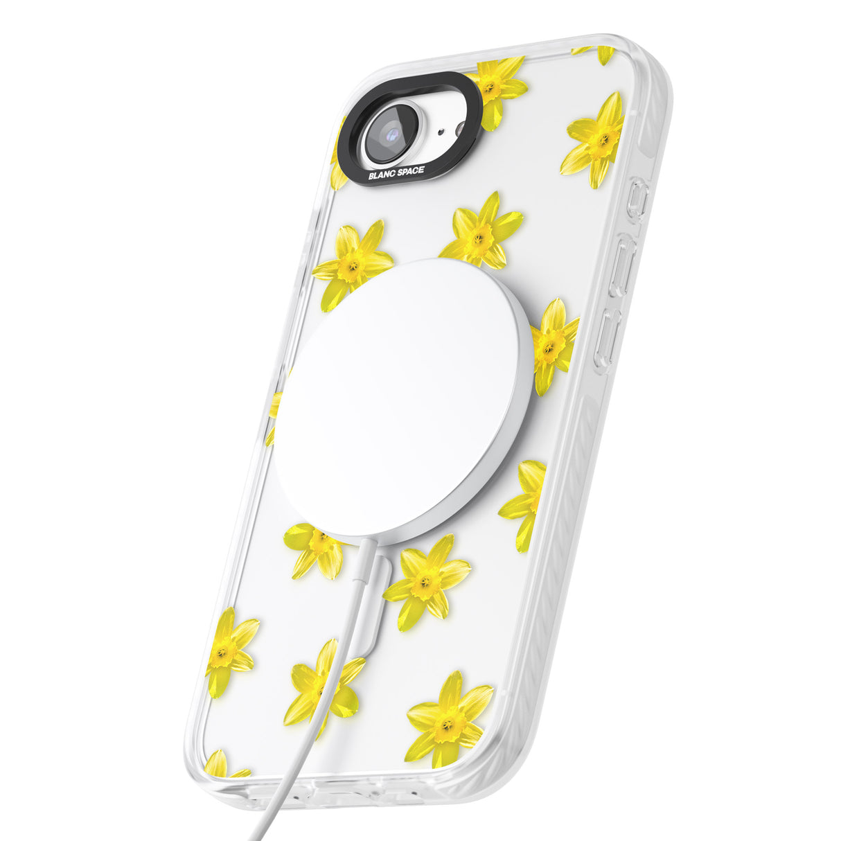 Daffodils Transparent Pattern
