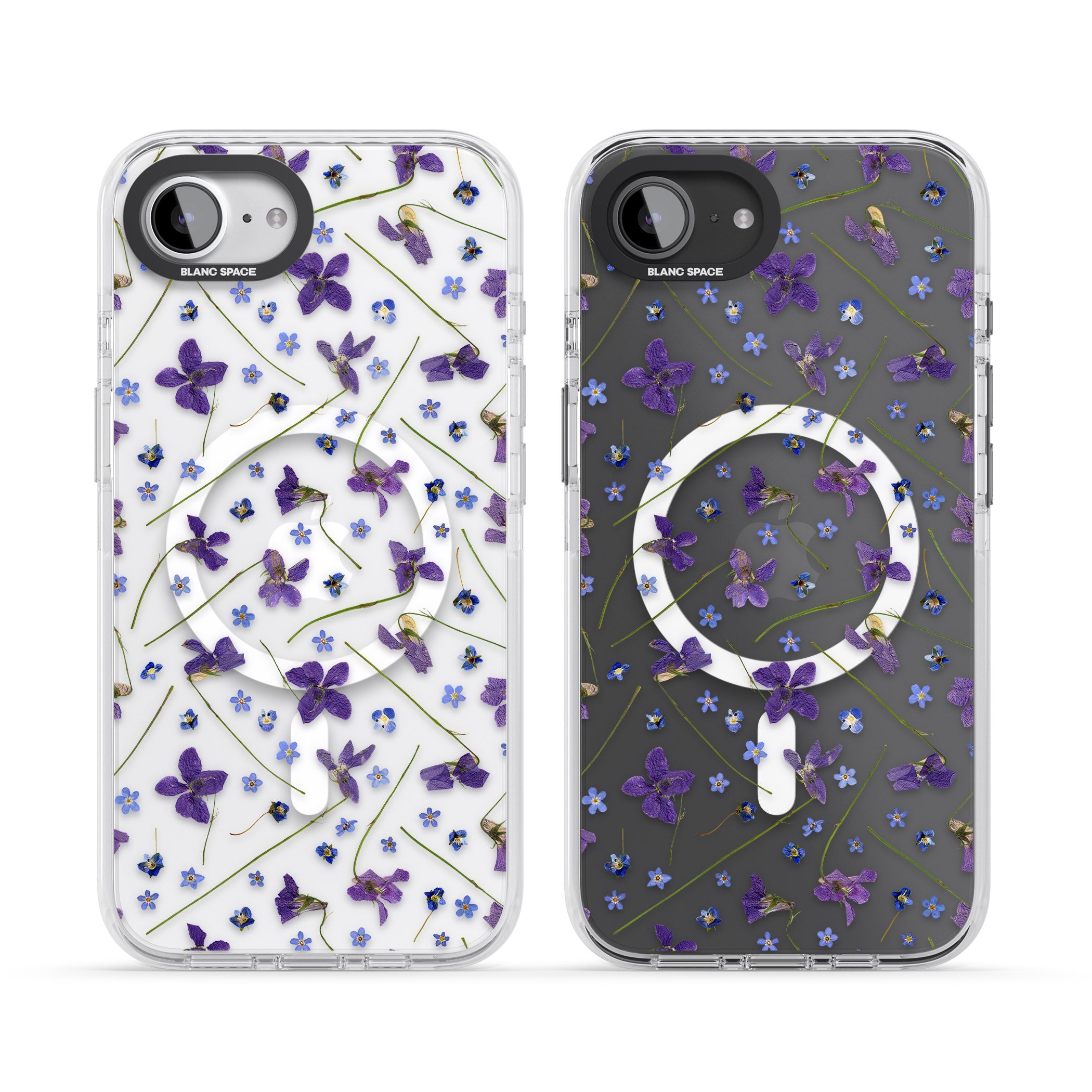 Pressed Violet Flower