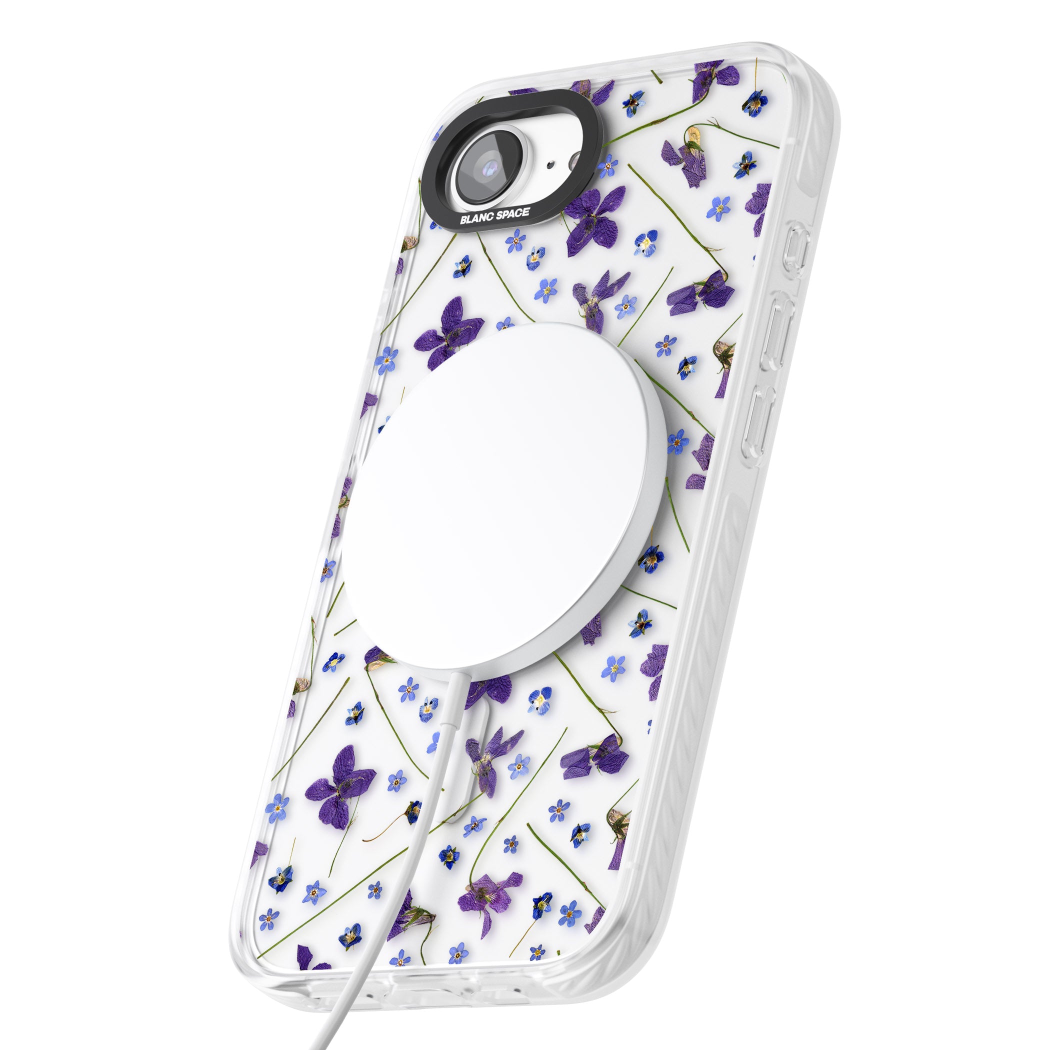 Pressed Violet Flower