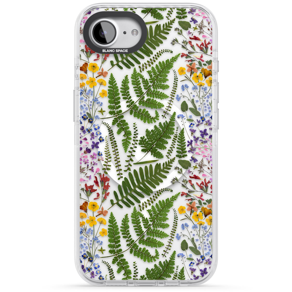 Busy Floral and Fern Design