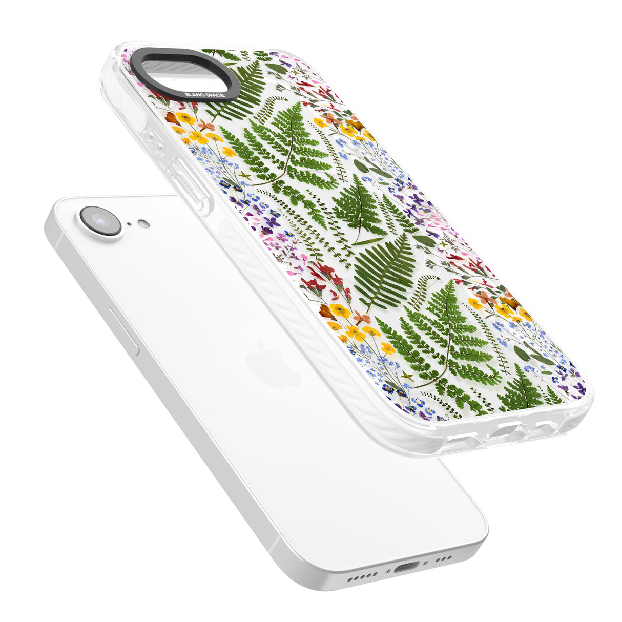 Busy Floral and Fern Design