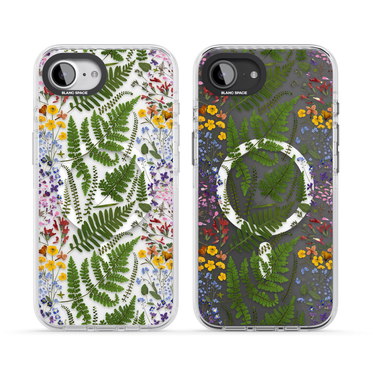 Busy Floral and Fern Design