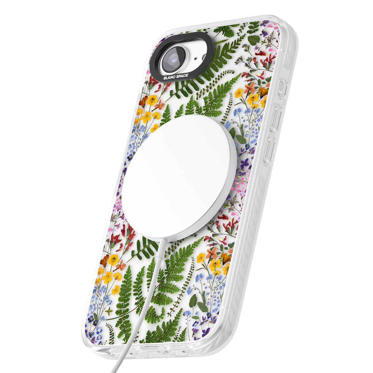 Busy Floral and Fern Design