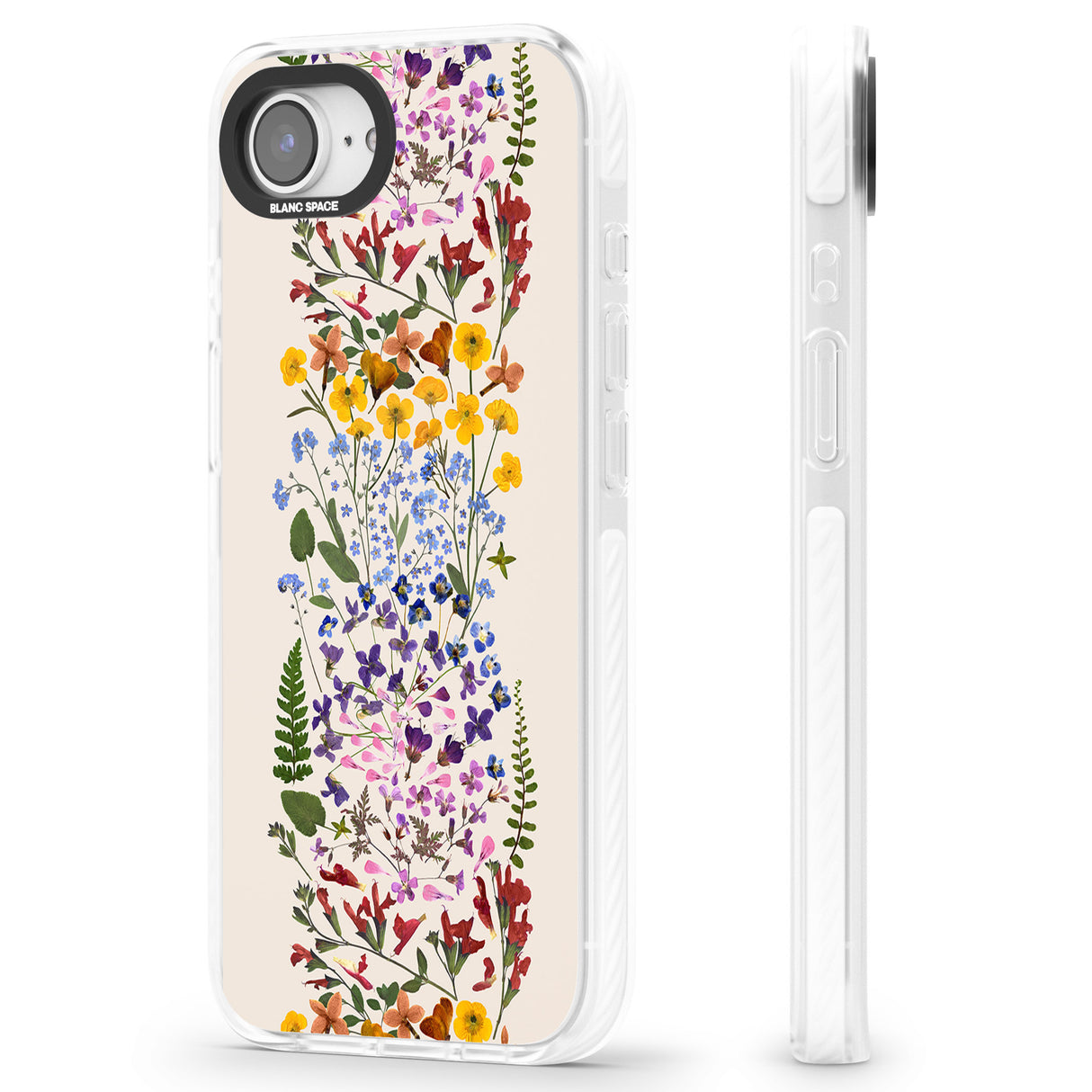 Wildflower Stripe Design - Cream