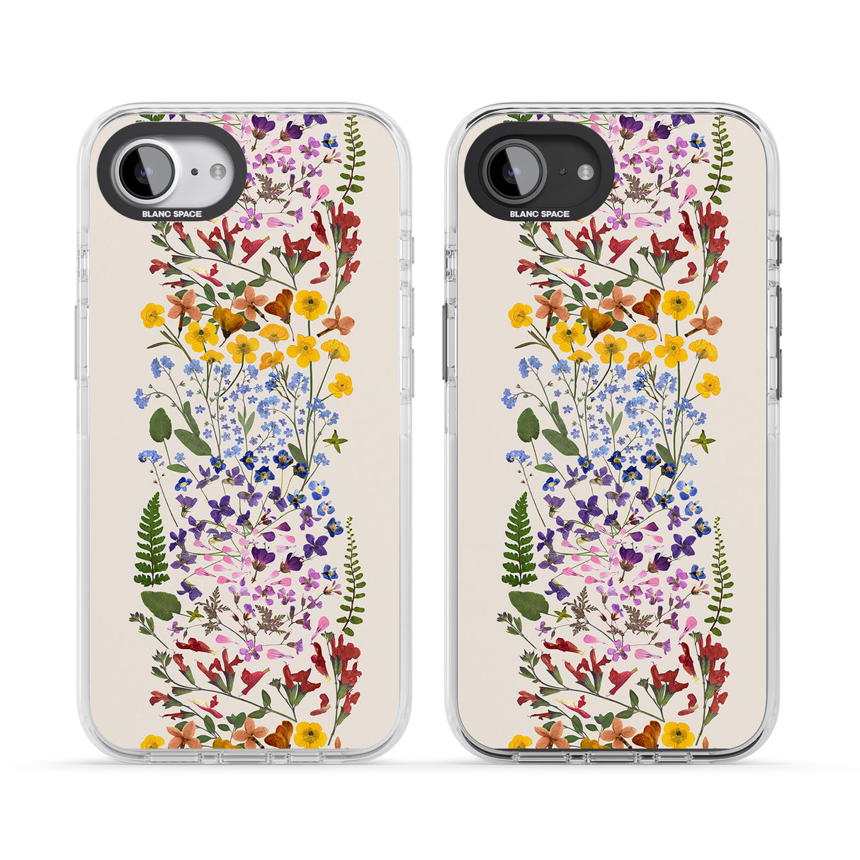 Wildflower Stripe Design - Cream
