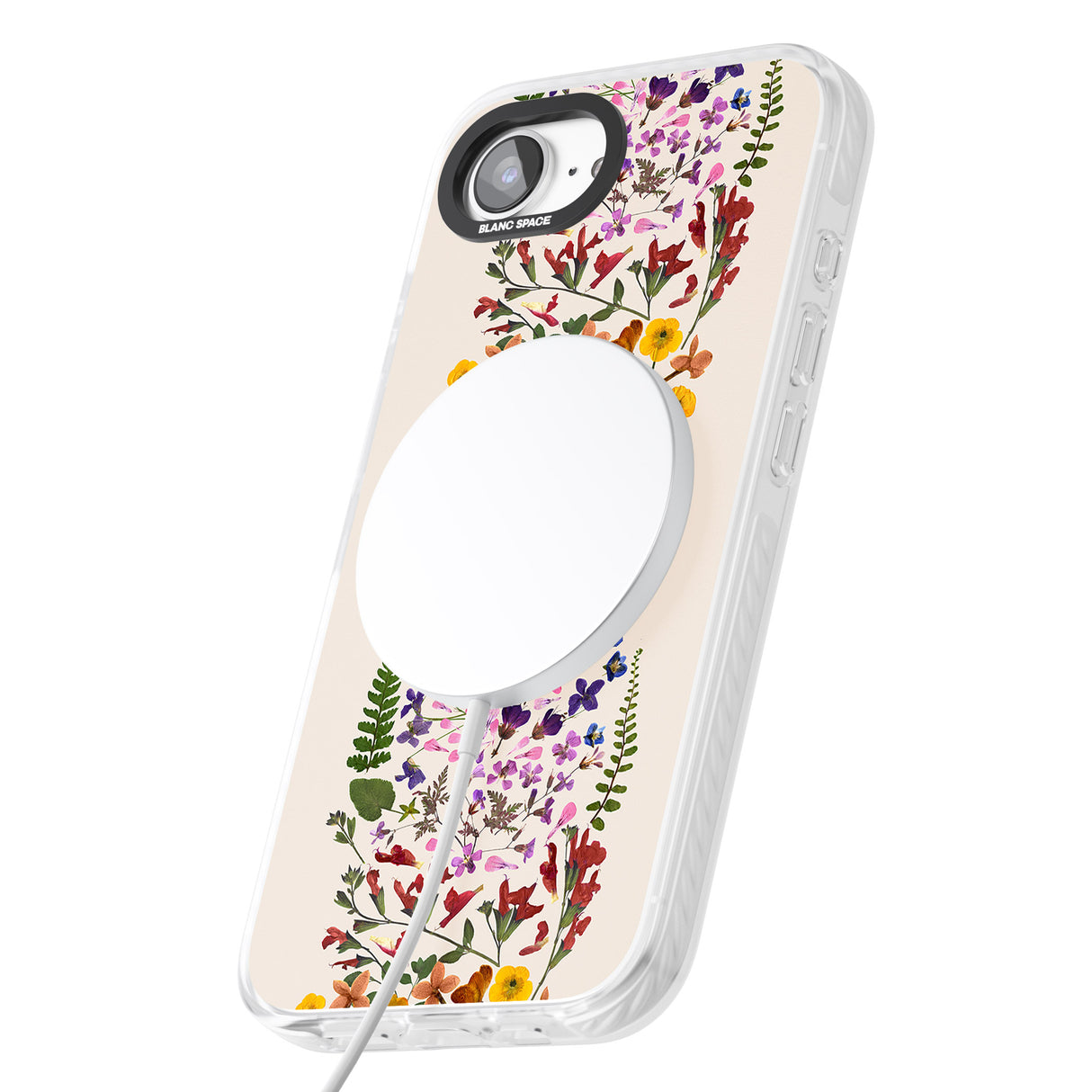 Wildflower Stripe Design - Cream