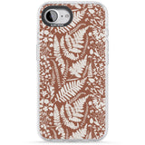 Wildflowers and Ferns on Terracotta