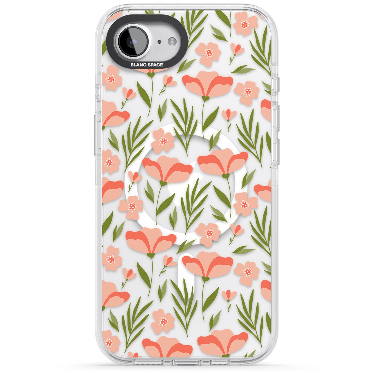 Pink Petals Transparent Floral