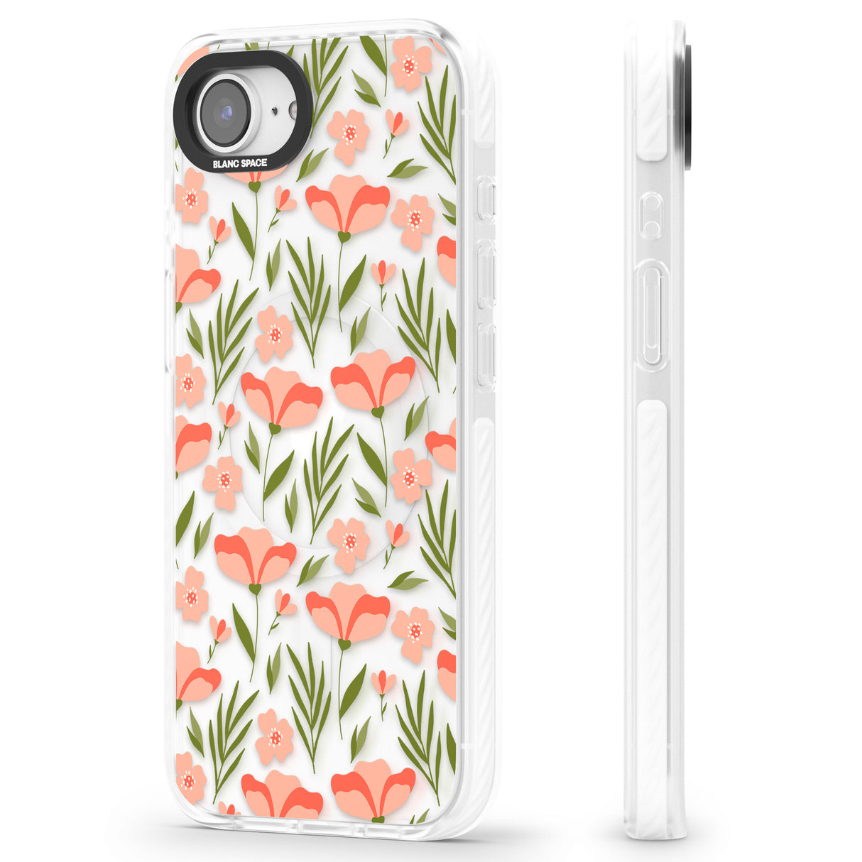 Pink Petals Transparent Floral