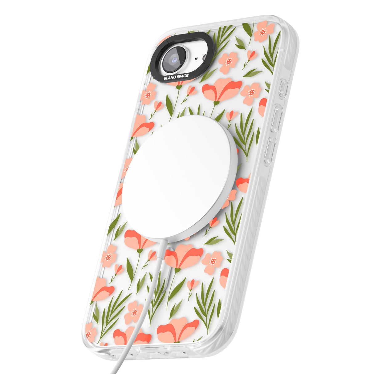 Pink Petals Transparent Floral