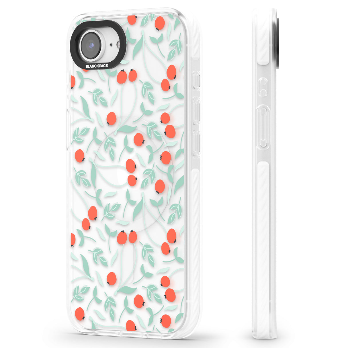 Red Berries Transparent Floral