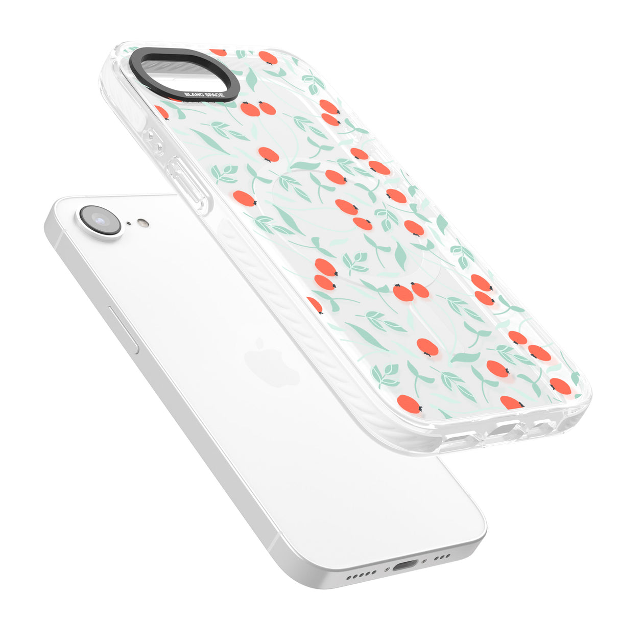 Red Berries Transparent Floral