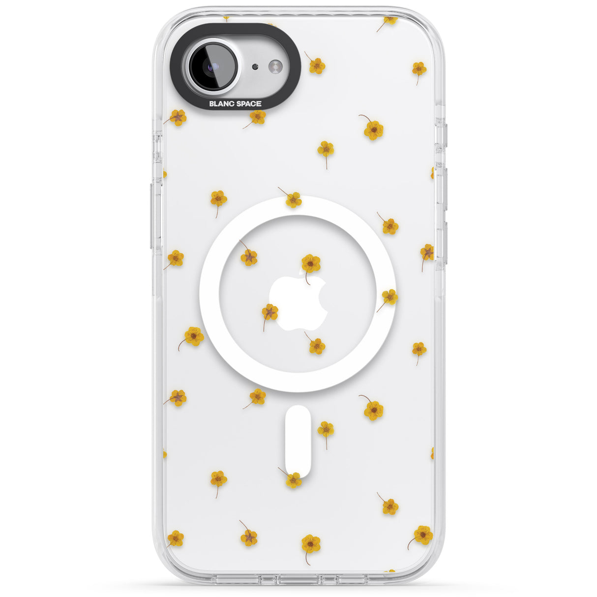 Yellow Flower Pattern - Dried Flower-Inspired