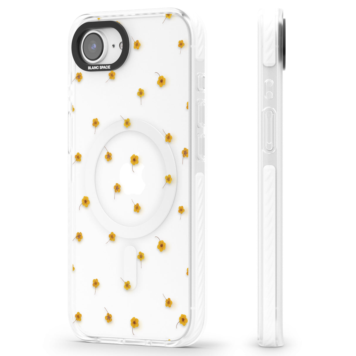 Yellow Flower Pattern - Dried Flower-Inspired