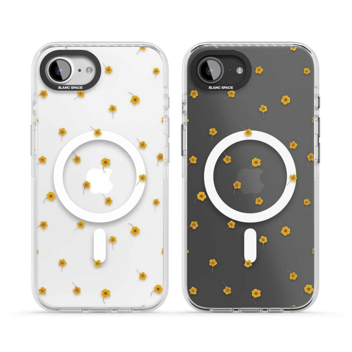 Yellow Flower Pattern - Dried Flower-Inspired