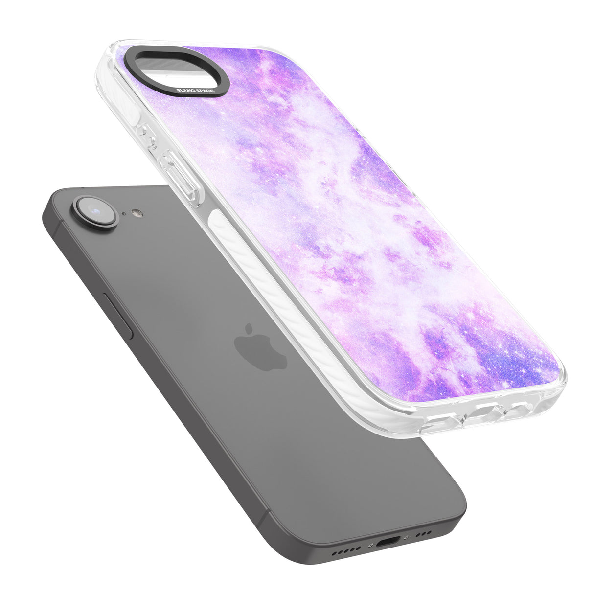 Purple Galaxy Pattern Design