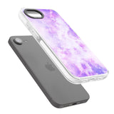 Purple Galaxy Pattern Design