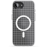 Simplistic Small Grid Designs White (Transparent)