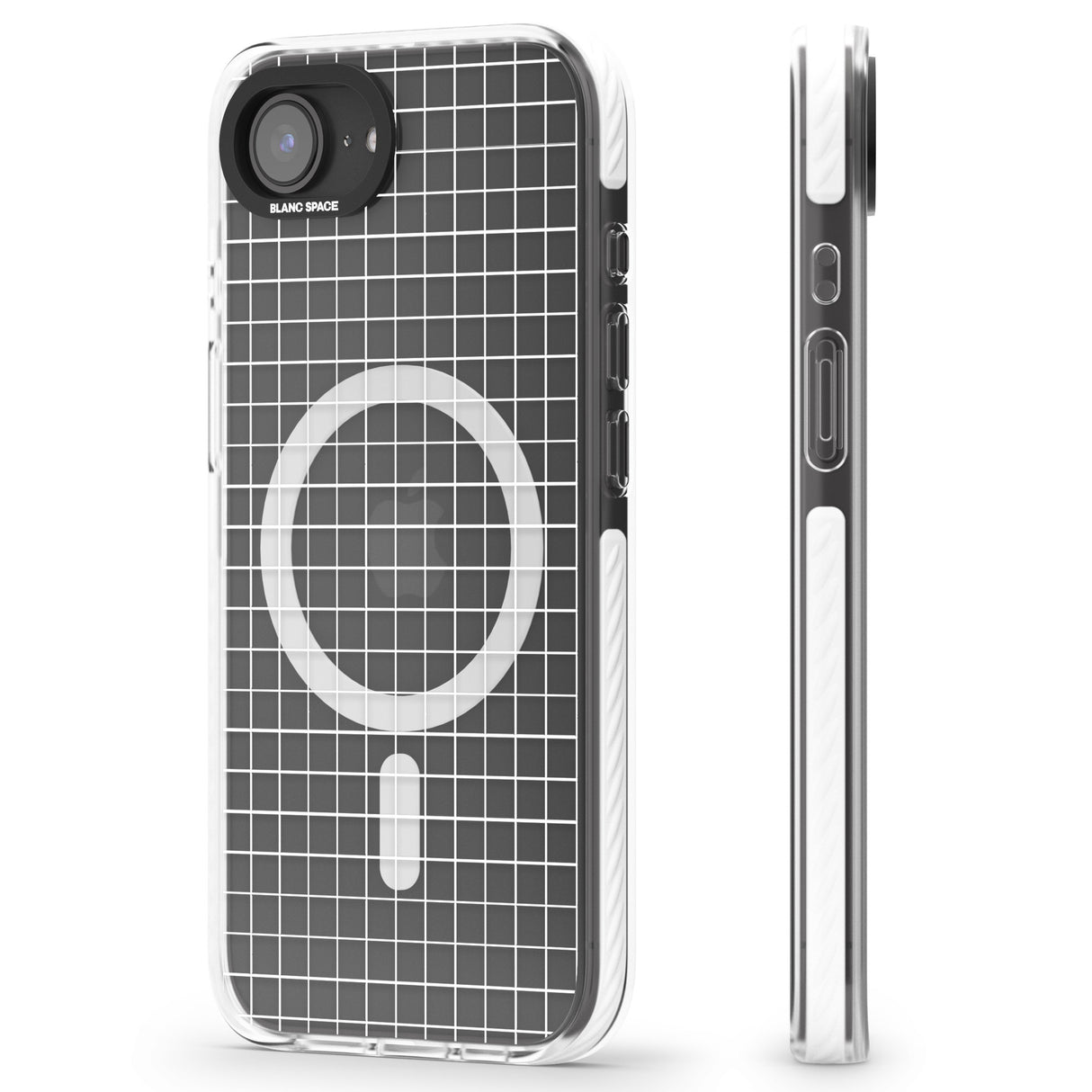Simplistic Small Grid Designs White (Transparent)