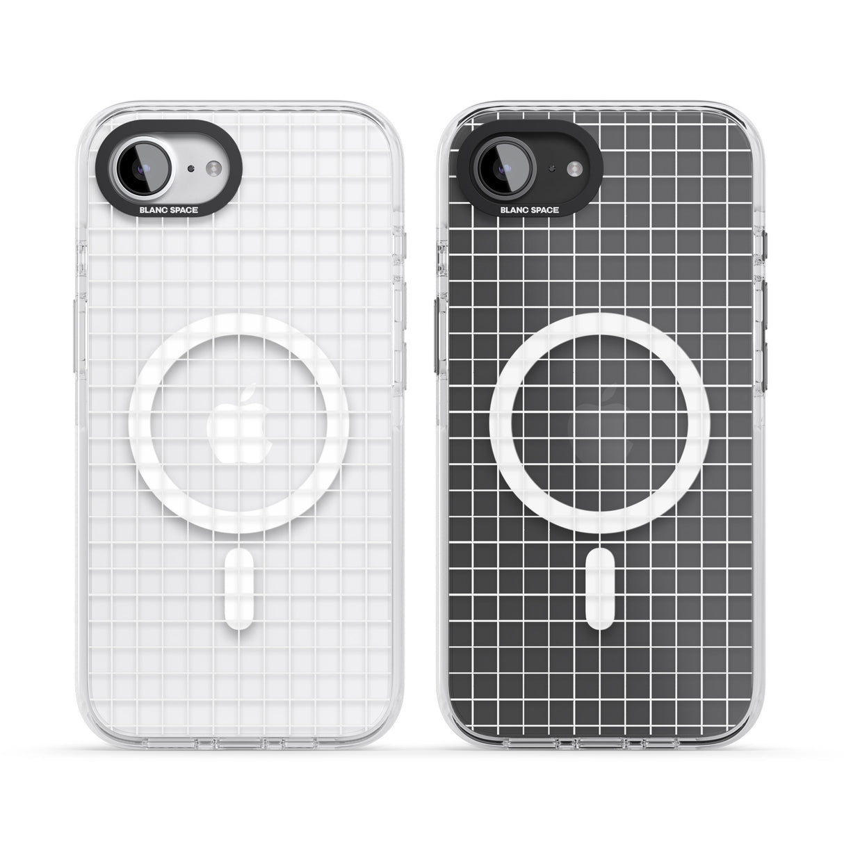 Simplistic Small Grid Designs White (Transparent)