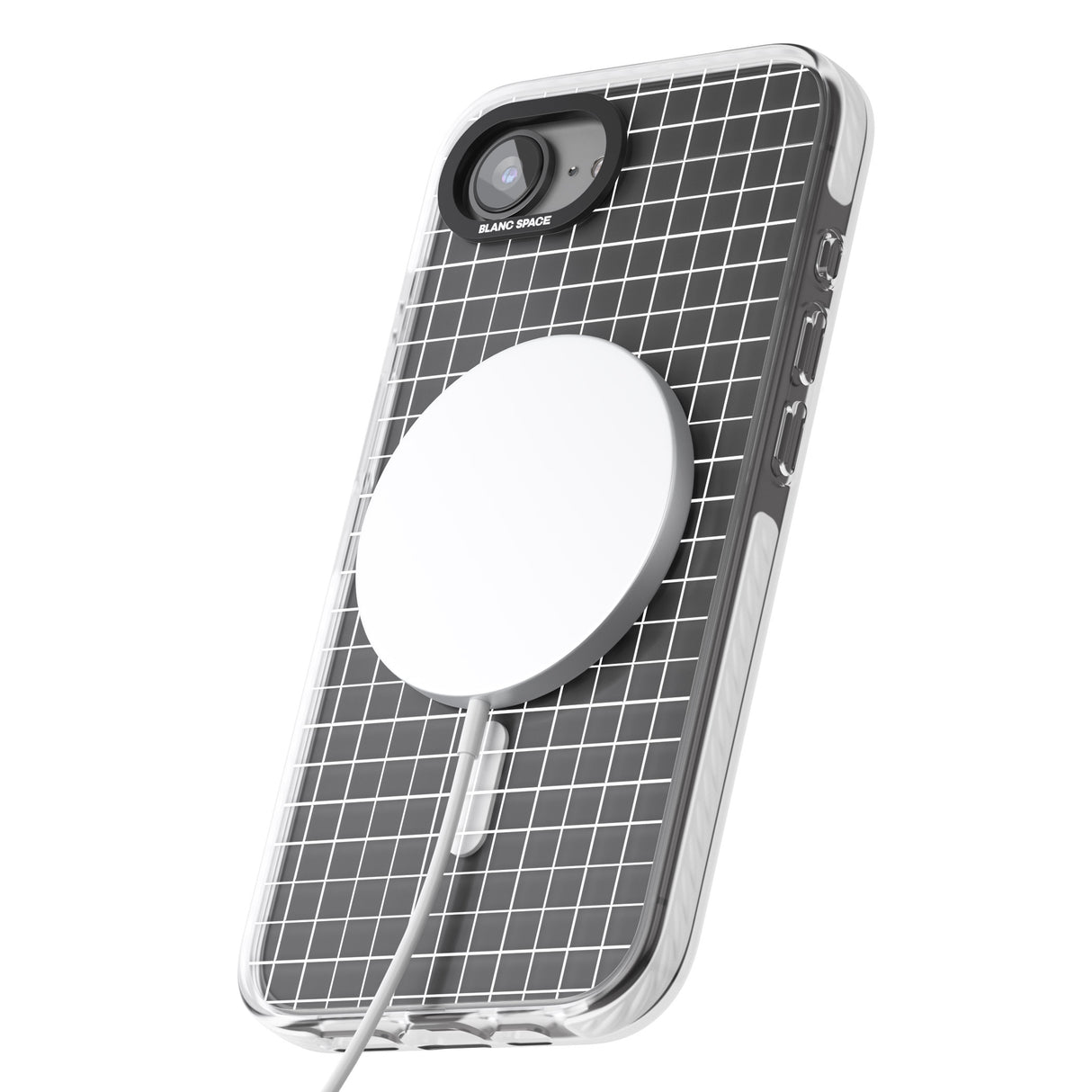 Simplistic Small Grid Designs White (Transparent)