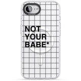 Grid Pattern Not Your Babe
